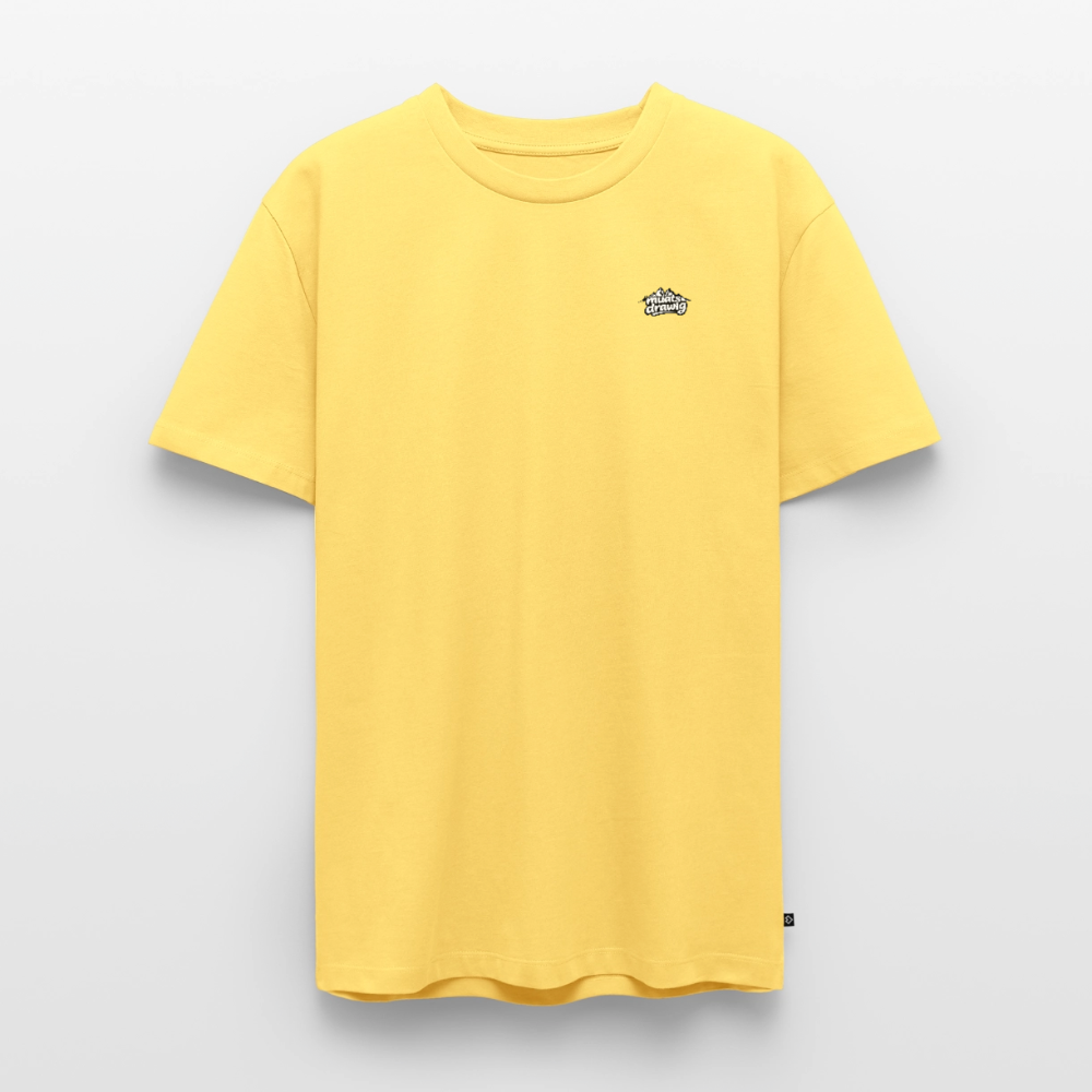 Männer Premium T-Shirt - muats drawig - Pastellgelb