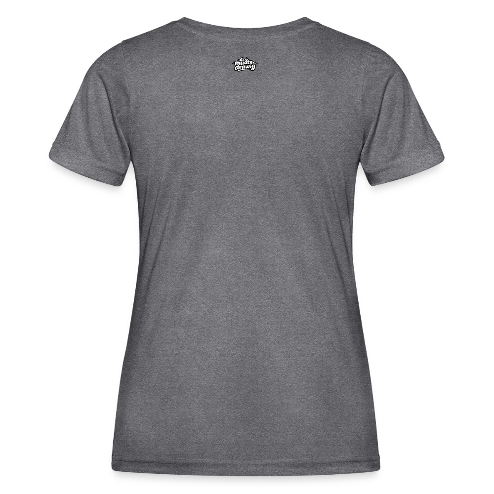 Frauen Funktions-T-Shirt - Dream Team - dunkle Melange 