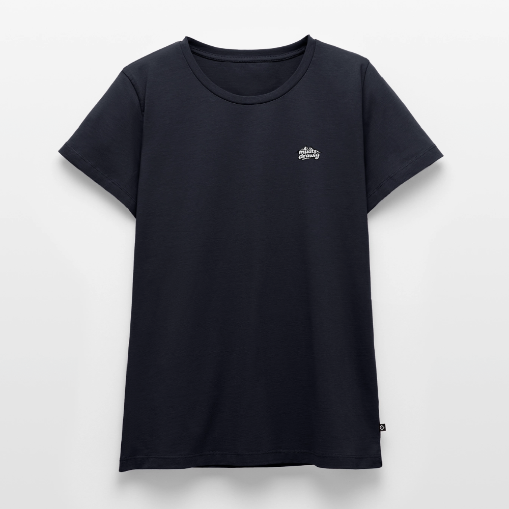 Frauen Premium T-Shirt - muats drawig - Navy