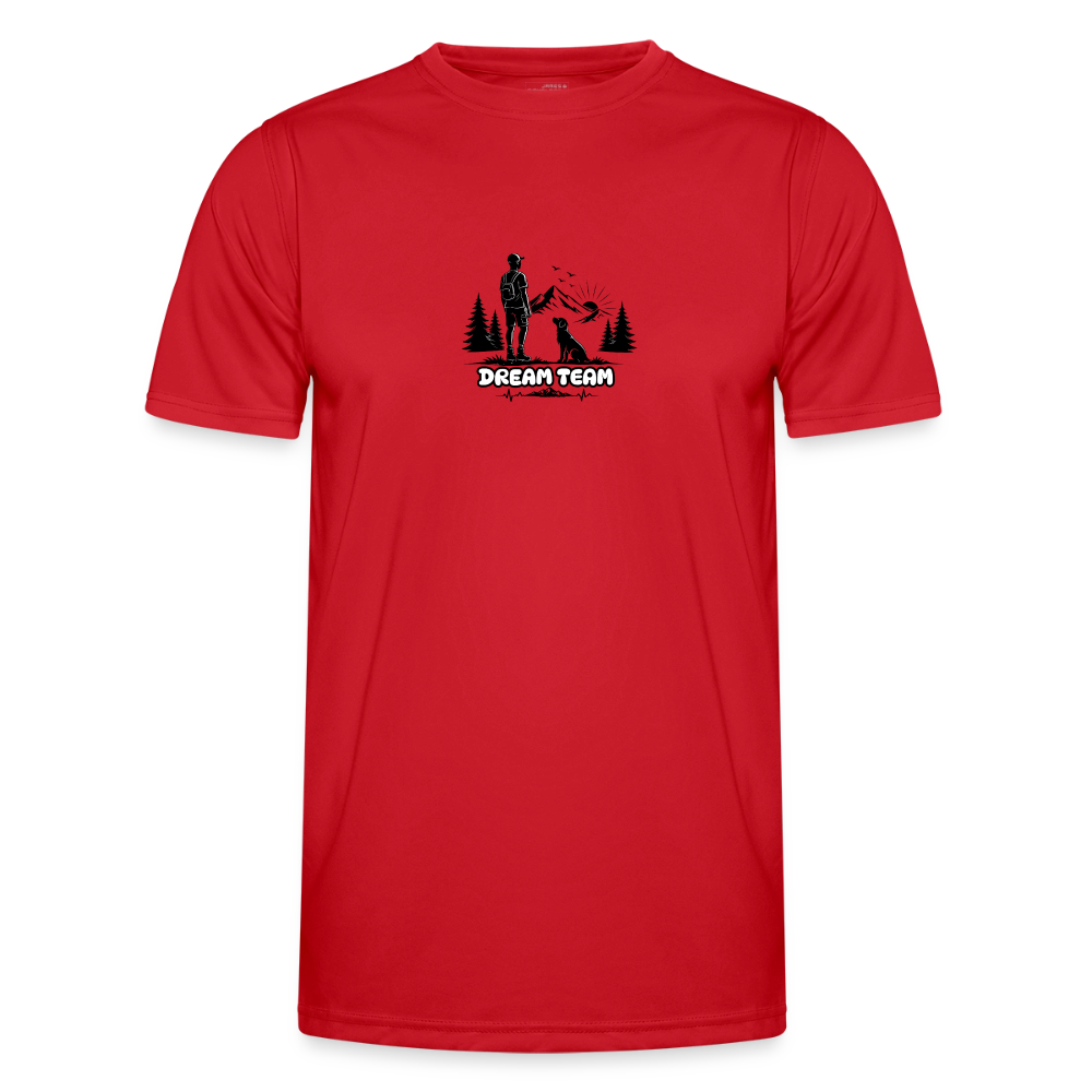 Männer Funktions-T-Shirt - Dream Team - Rot