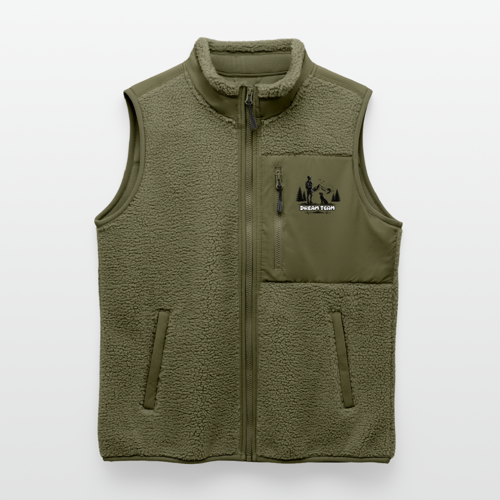Männer Sherpaweste - Dream Team - Khaki