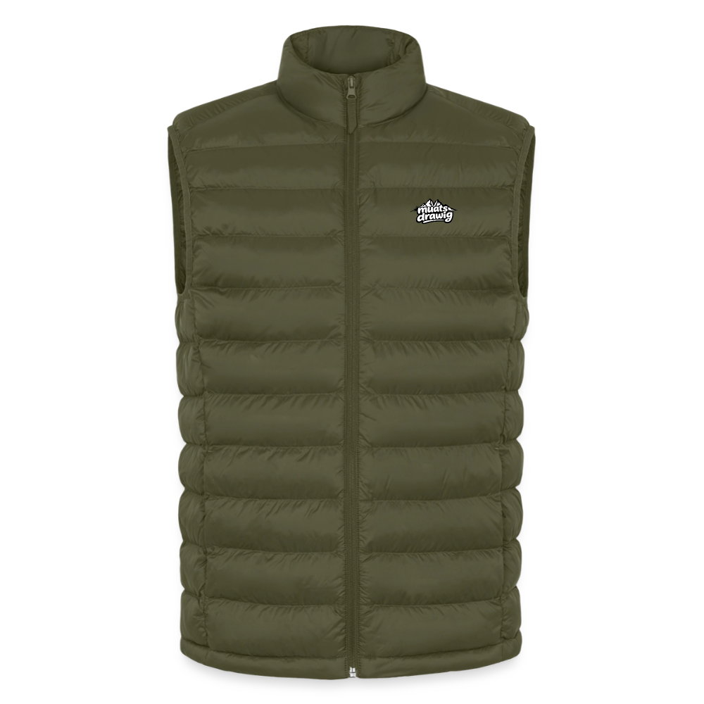 Lightweight Steppweste Unisex - muats drawig - Khaki